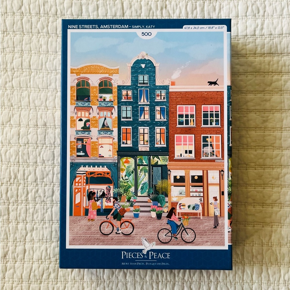 Pieces of Peace Amsterdam Puzzle, 500 piece puzzle